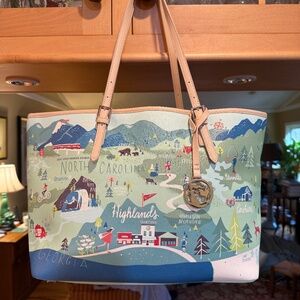 Spartina 449 Destination Map Art Bag